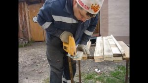 Сделали  забор своими руками