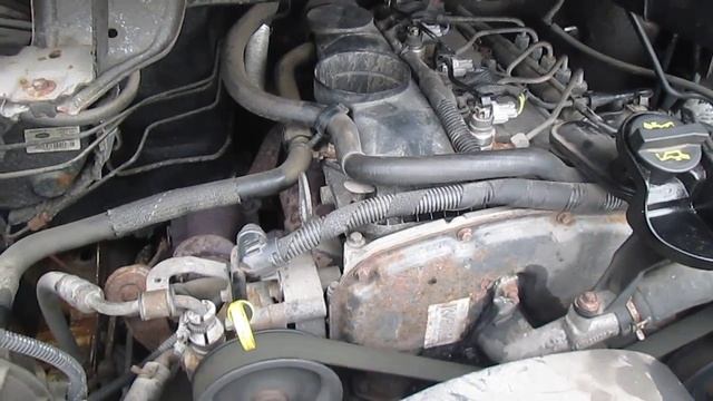 Ford transit Engine + Gearbox 2.4 TDCI 2007 Mk7 Spares or repair смотреть онлайн