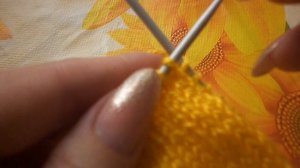 Пасхальное яйцо спицами МК