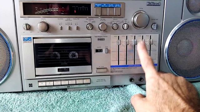 National RX-C100. Готов 100%.Проверка работы и звучание. смотреть онлайн