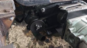 Устанавливаем спаренный насос на бульдозер Т-170 с ямз