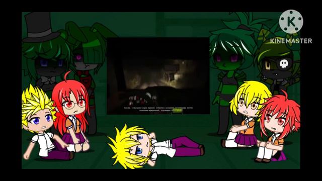 Реакция персонажей Saiko no Sutoka и FNIA на обзор Outlast часть первая от Сумачкена. смотреть онлайн