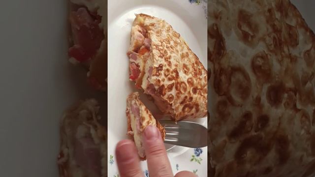 Что приготовить на завтрак? Вкусный завтрак из лаваша. Быстрый завтрак на двоих.