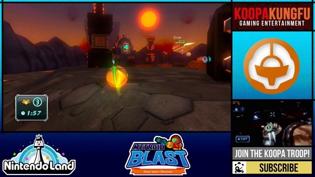Nintendo Land | Metroid Blast: Defend Your Allies - 38 (Wii U + GamePad Gameplay Walkthrough)