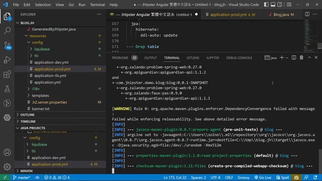 JHipster Angular i18n Table Column Comment смотреть онлайн