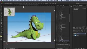 Photoshop - 3D Menu - Group All Objects in Scene