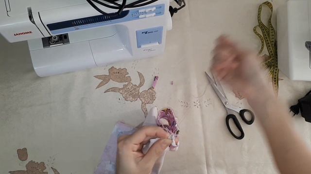 Как сшить платье с цельнокроеным рукавом и кулиской для девочки?