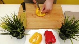 Как нарезать сладкий перец? Обработка и виды нарезки