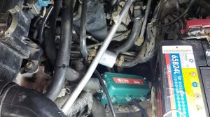 Гараж 86 . тойота витц  котёл отопителя