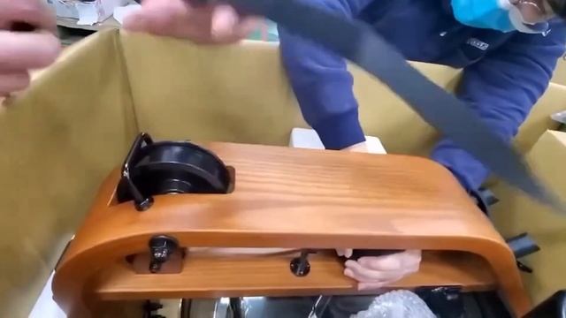 FDF FluidRower HOR Tank   Replacing Rowing Handle and Belt   Wood Rower still in the box смотреть онлайн