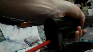 Чистка охотничьего ружья ИЖ 12, с помощью дрели!