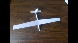 как сделать планер из бумаги