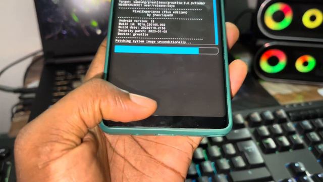 Installing Android 13 ROM On Samsung Galaxy Note8/S8/S8+ Pixel Experience Plus