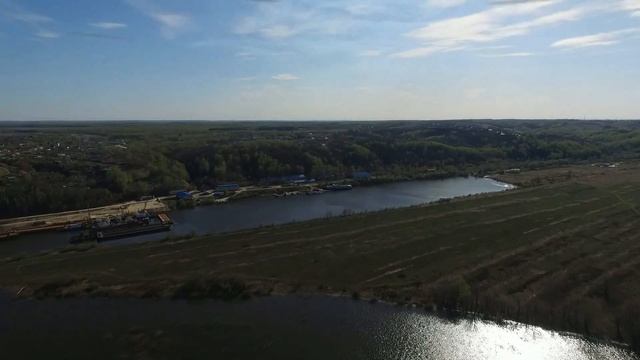 Богородск.Так видят птицы. Дуденево. р.Ока. смотреть онлайн