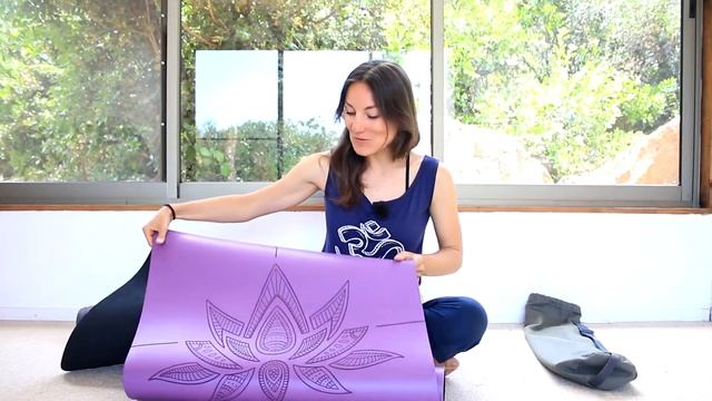 Елена Малова про Premium коврик для йоги Lotos Purple от Арт Йогаматик смотреть онлайн