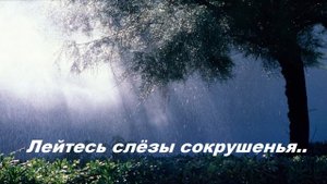 Лейтесь слёзы сокрушенья..