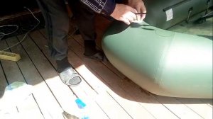 Установка транца на лодку ПВХ своими руками.