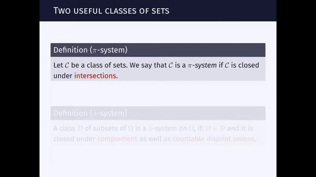 ST342 021 Uniqueness and the pi lambda Theorem 1 of 2 смотреть онлайн