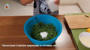 Чесночная Паста из Стрелок длительного хранения. @galabum