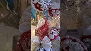 Балерина на бархатном шаре, ёлочные игрушки ручной работы