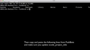 Apple Push Notifications with Cocoapods and PushBots in 5 minutes