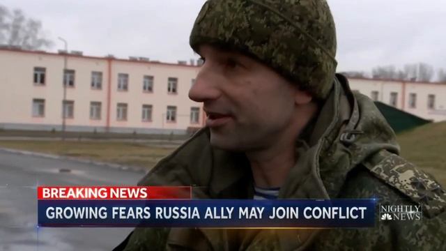 Белорусский солдат заявил британскому корреспонденту, что готов сражаться при необходимости
