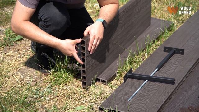 Как сделать высокие грядки из ДПК? Монтаж грядки из ДПК высотой 30 см