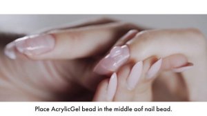 Kinetics Acrylic Gel Application - Extension + One Color