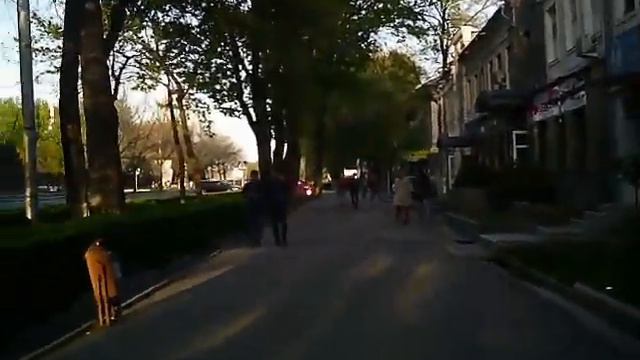 КЫРГЫЗСТАН.Прогулки по Бишкеку,Проспект Чуй-Ленинский