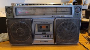 Sanyo MR-X850 Vintage STEREO Boombox RARE JAPAN IMPORT (AKA Sanyo M9975)-ЯПОНИЯ-1981 ГОД