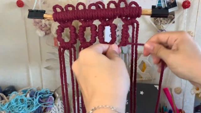 ⭕️⭕️ Макраме панно узором "Круг" ⭕️⭕️⭕️ смотреть онлайн