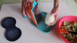 Мини пироги с курицей и капустой в силиконовой форме "Корзиночки"