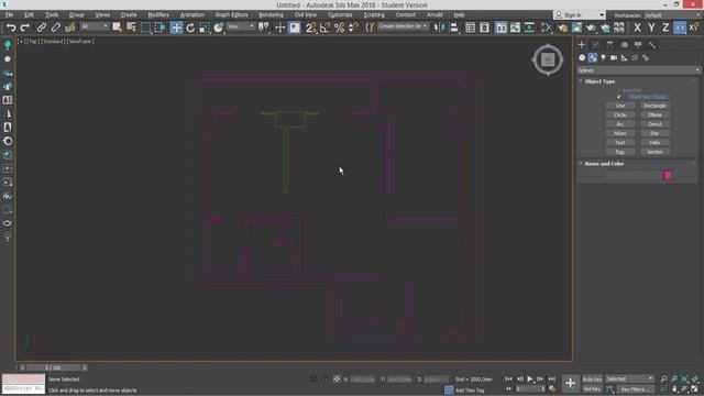 Моделирование стен для начинающих. Как быстро построить стены в 3Ds Max? смотреть онлайн