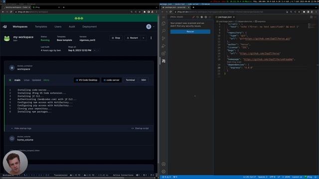 JFrog Coder Integration