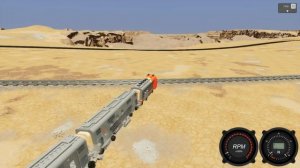 ПОЕЗДА В BRICK RIGS