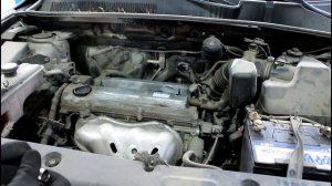 Замена свечей зажигания на Toyota RAV4 2,0 Тойота РАВ 4 2007 года