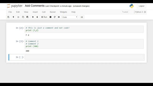 Basic Python Syntax