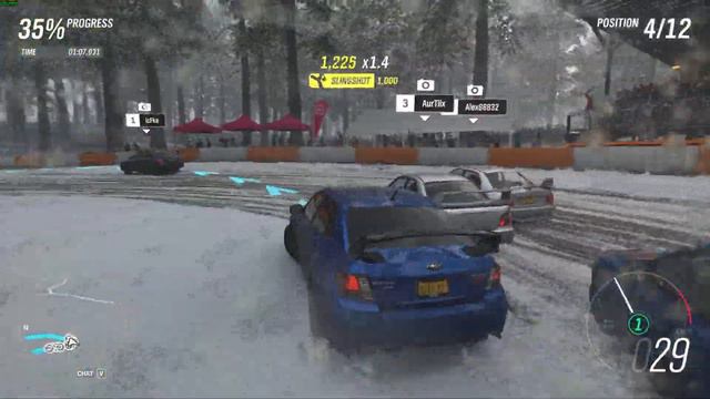 Forza Horizon 4 - Subaru WRX STI 2011 Hawkeye Winter Racing смотреть онлайн
