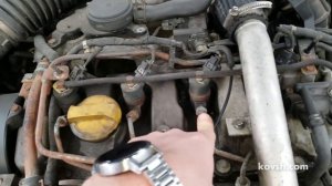 Что происходит когда не герметична или пробита шайба под форсунками на Chevrolet Nubira I 2.0d, Z20