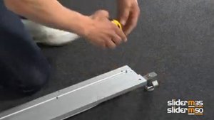 Bortoluzzi Slider M50 M35 монтаж системы