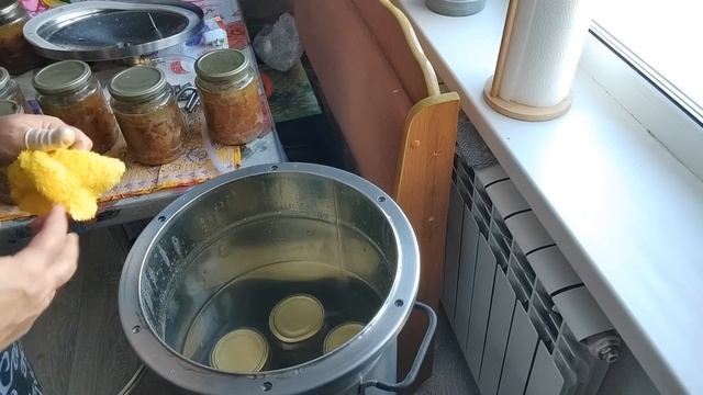 Наделала тушёнку из баранины. смотреть онлайн