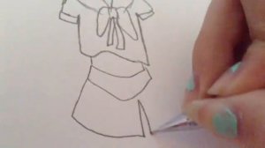 How to draw a simple manga uniform