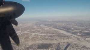 Bombardier DHC 8-Q400 а/к Аврора. Рейс Благовещенск - Хабаровск