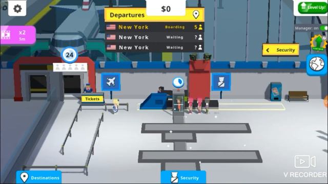 Idle Airport mod apk смотреть онлайн