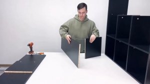 Как собрать стеллаж KN33 от KVADRO NOVO