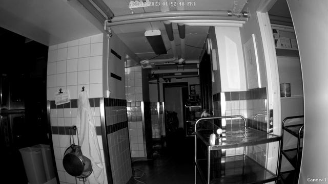 Green Screen Background surveillance footage of a restaurant kitchen смотреть онлайн