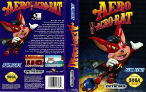 Aero the Acro-Bat ( аэро Акро-летучая мышь ) игра для приставки Sega Mega Drive выпущенная в 1993 г