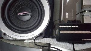 Проверяем колонку Technics с китайским динамиком, на генераторе звука.№328