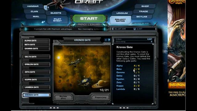 Darkorbit SELLING account (chief colonel) смотреть онлайн