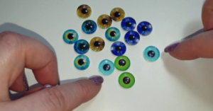 Как сделать живые глазки для игрушек мастер-класс